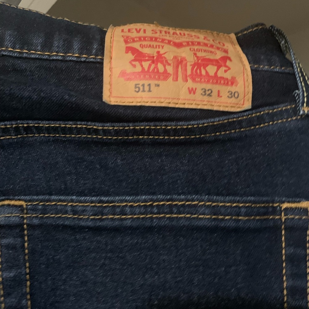Levi's Men's Dark Blue Slim Jeans